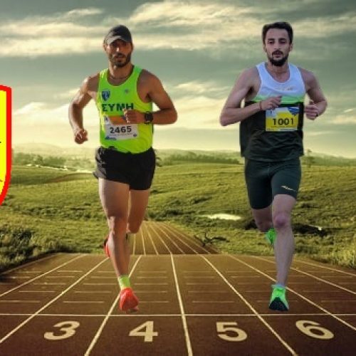 runners at the finish line